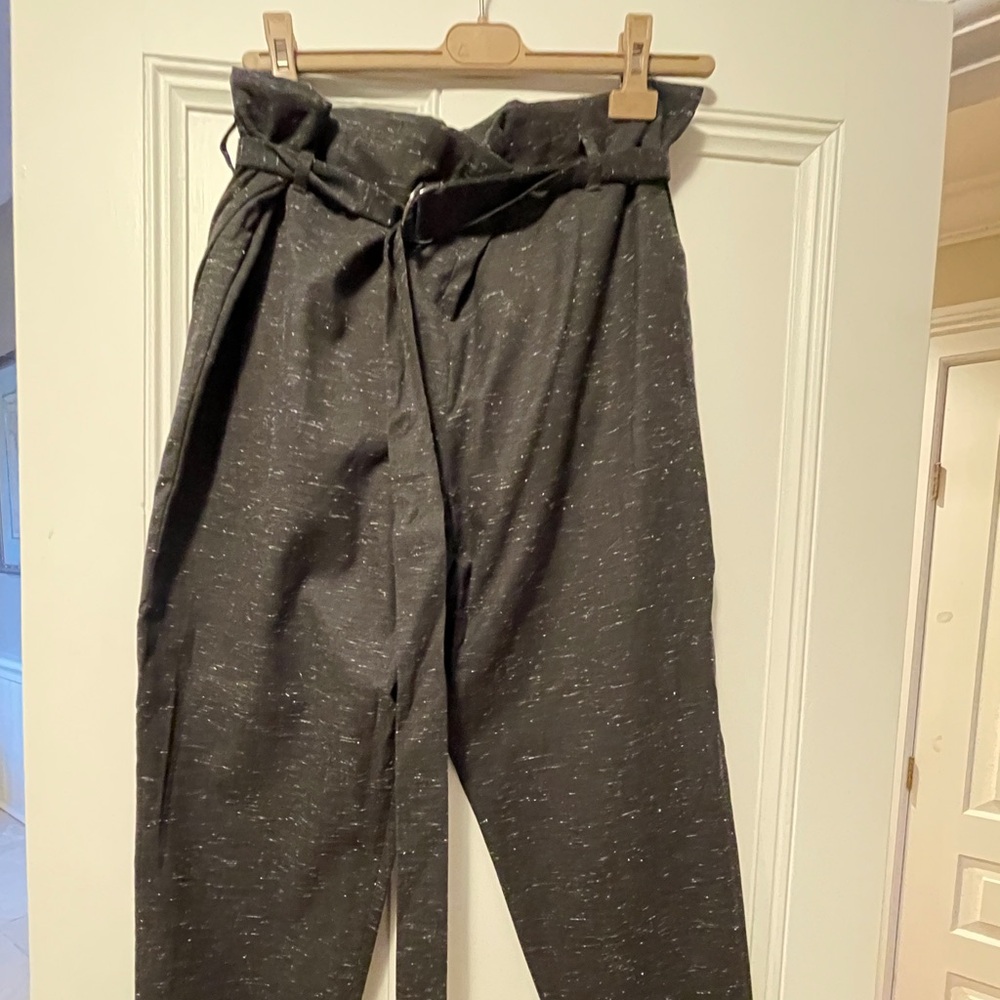 Brunello Cucinelli Black High-Waisted Women's Pants